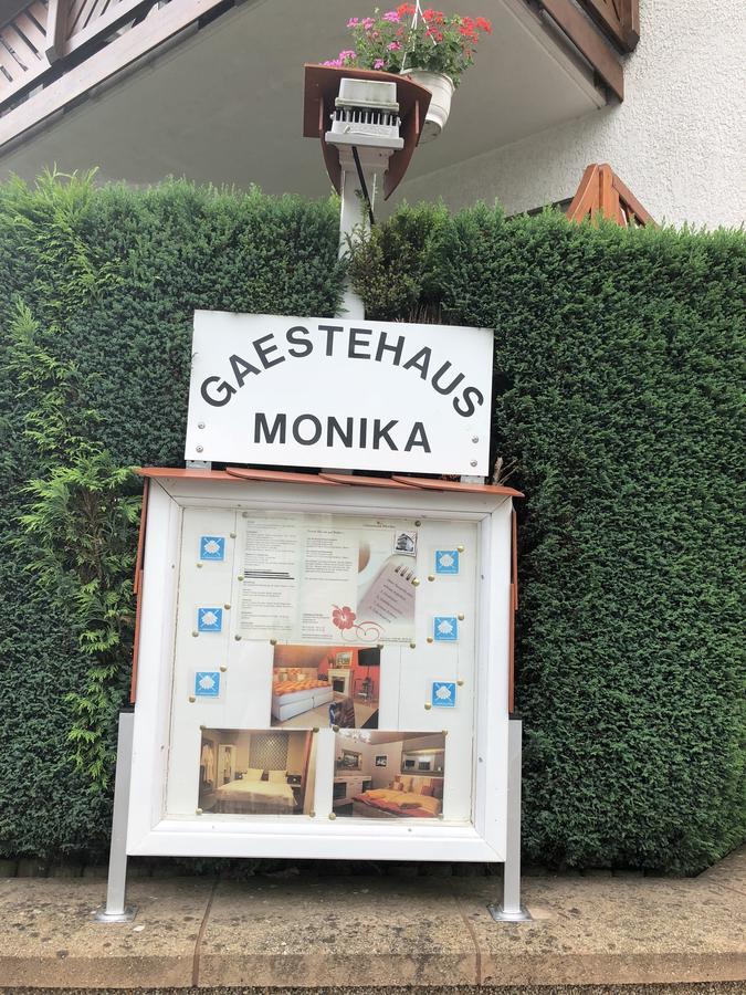 Gastehaus Monika Hotel Hornbach Exterior photo